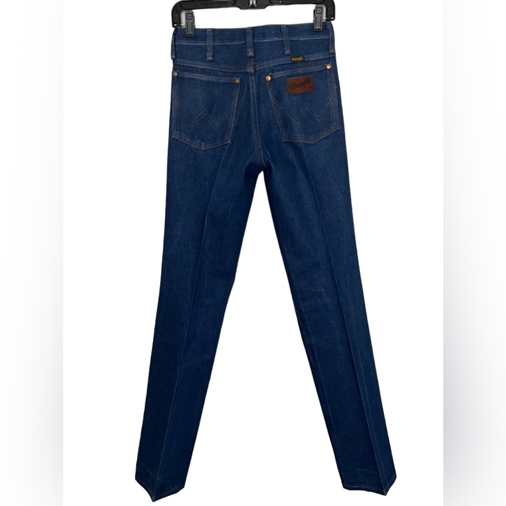 70s Vintage Men’s Wrangler Jeans 27x 33 Starched - Used